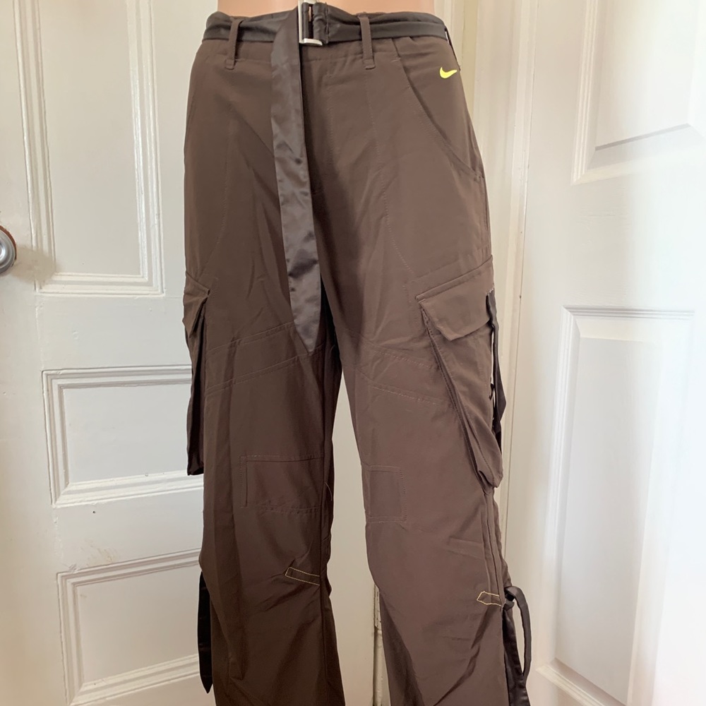 Nike FITDRY Martial Arts Cargo Pants Brown Small